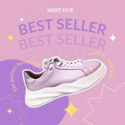 Stylish Sneakers Sale Ad
