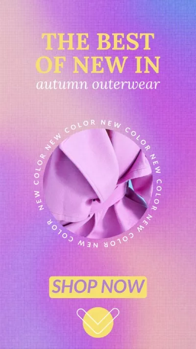 Autumn Clothes Sale Ad