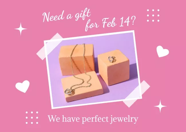 Jewelry Offer on Valentine's Day