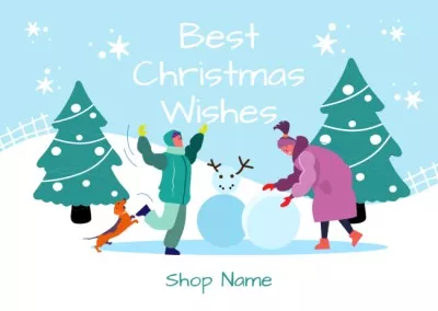 Best Christmas Wishes from Shop Christmas Cards