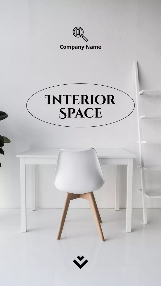 Interior Space Design Light Grey