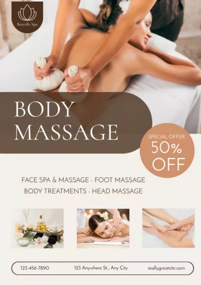 Massage Treatments at Spa Pharmacy Posters