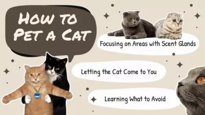 Tips On How To Pet A Cat Mind map
