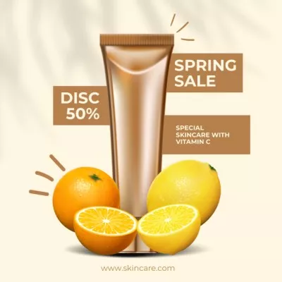 Cosmetics Spring Sale Offer