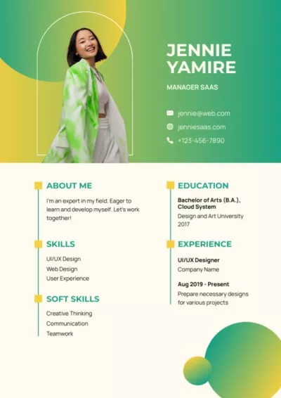 Saas Manager Professional With Art Education Resume Builder