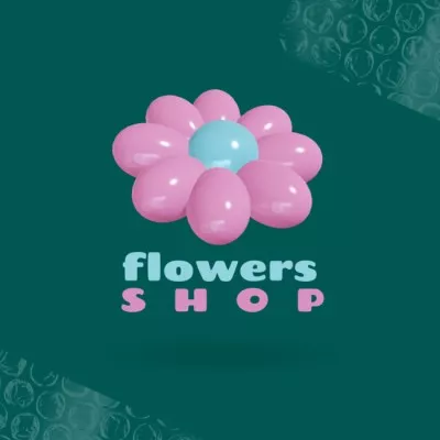 Floral businesses YouTube Logo Maker 