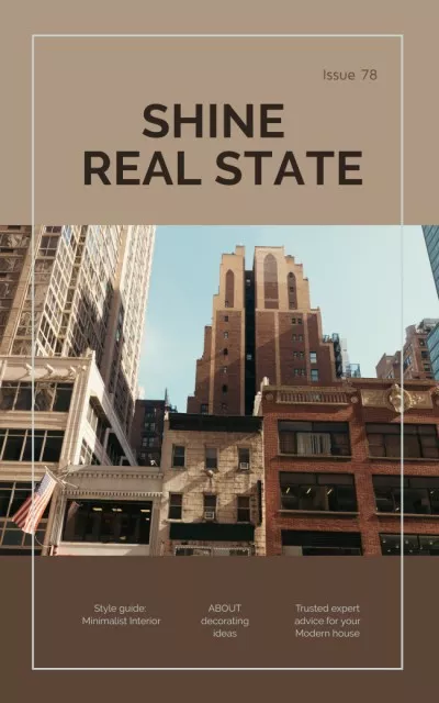Real Estate Guide With Interiors eBook Design