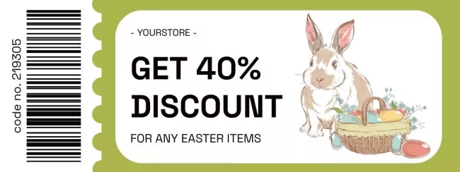 Discount Offer for All Easter Items