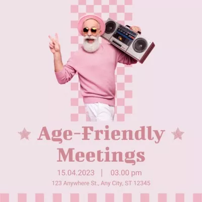 Age-Friendly Meetings Announcement