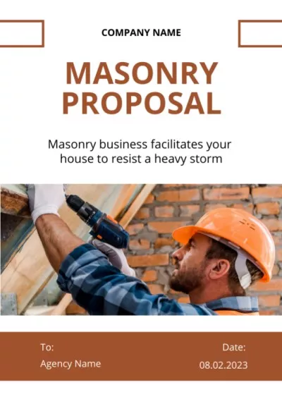 Masonry Services Brown Proposals
