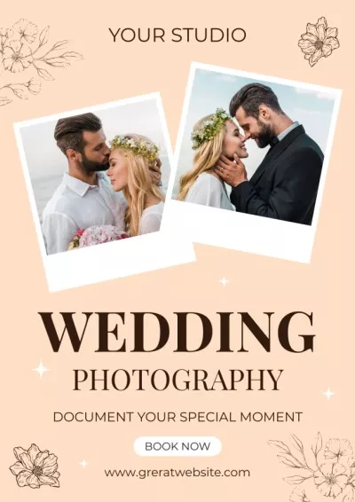 Wedding Photography Services Offer Photo Posters
