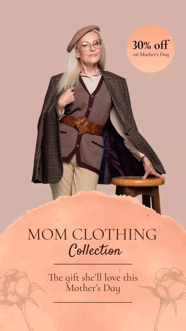 Mom Clothing Collection With Discount On Mother's Day