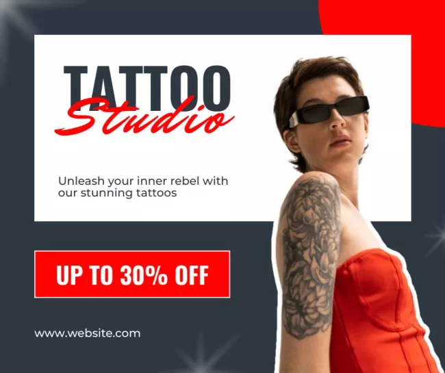 Beautiful Tattoos In Studio With Discount