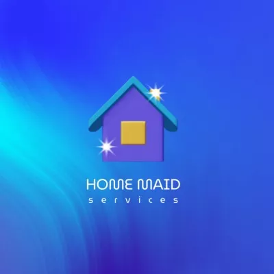 Cleaning services Animated Logos