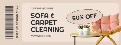 Sofa and Carpet Cleaning with Discount Coupons