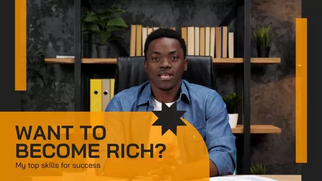 Young African American Offers Tips To Increase Income