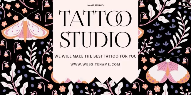 Botanical Pattern And Tattoos In Studio Offer