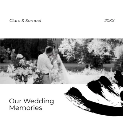 Photos of Happy Moments from Wedding for Memory Photo Book