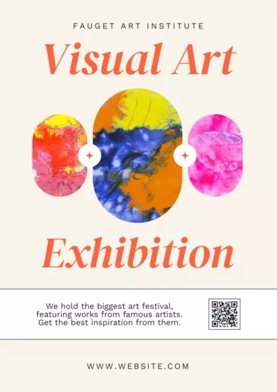 Visual Art Exhibition Art Posters