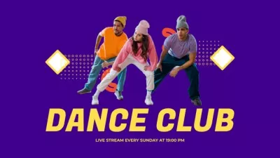 Dance & Choreography YouTube Channel Art