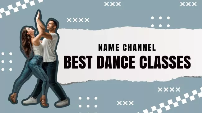Ad of Best Dance Classes with Passionate Couple