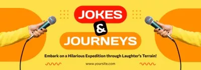 Funny Jokes on Comedy Show Tumblr Banners