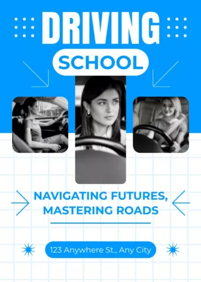Driving Schools Flyers