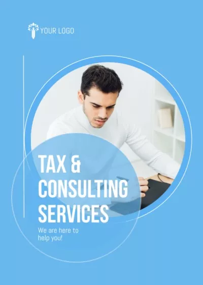 Offer of Tax and Business Consulting Services Flyers
