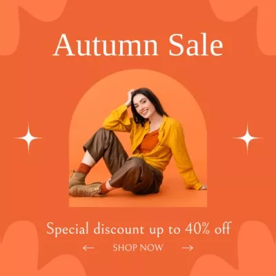 Special Autumn Sale on Stylish Looks Instagram Ads