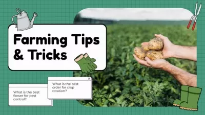 Farming Tricks and Tips for Growing Potatoes YouTube Thumbnails