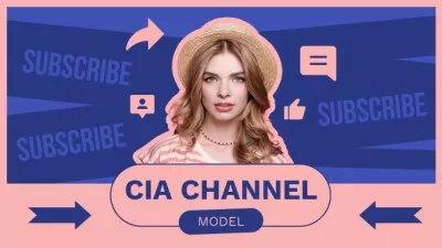 Modelling YouTube Channel Art