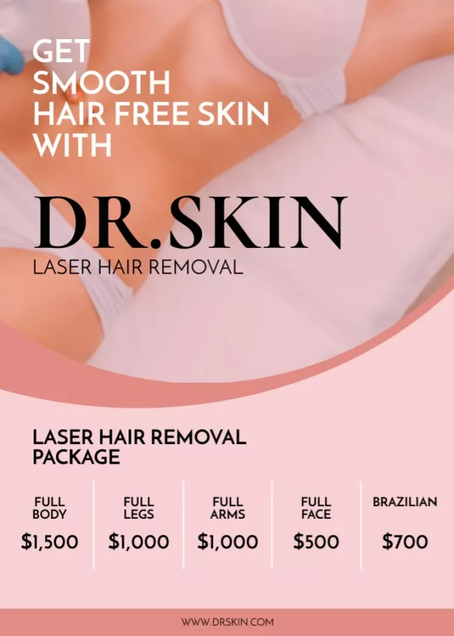 Laser Hair Removal Various Services Package Offer