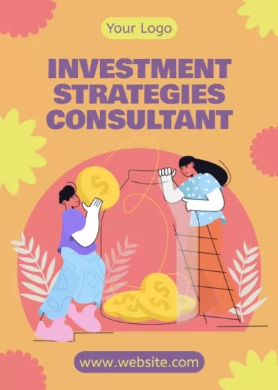 Services of Investment Strategies Consultant Flyers