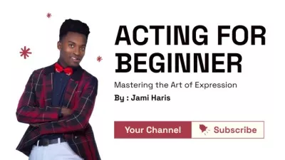 Masterclass for Aspiring Actors YouTube Thumbnails