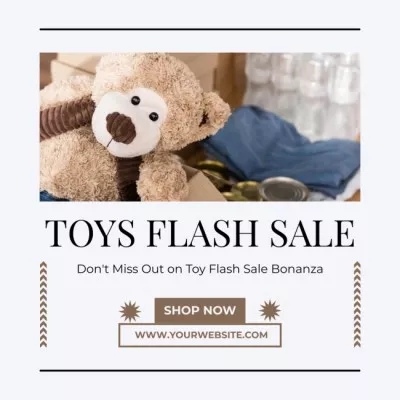 Child Toys Shop Display Ads