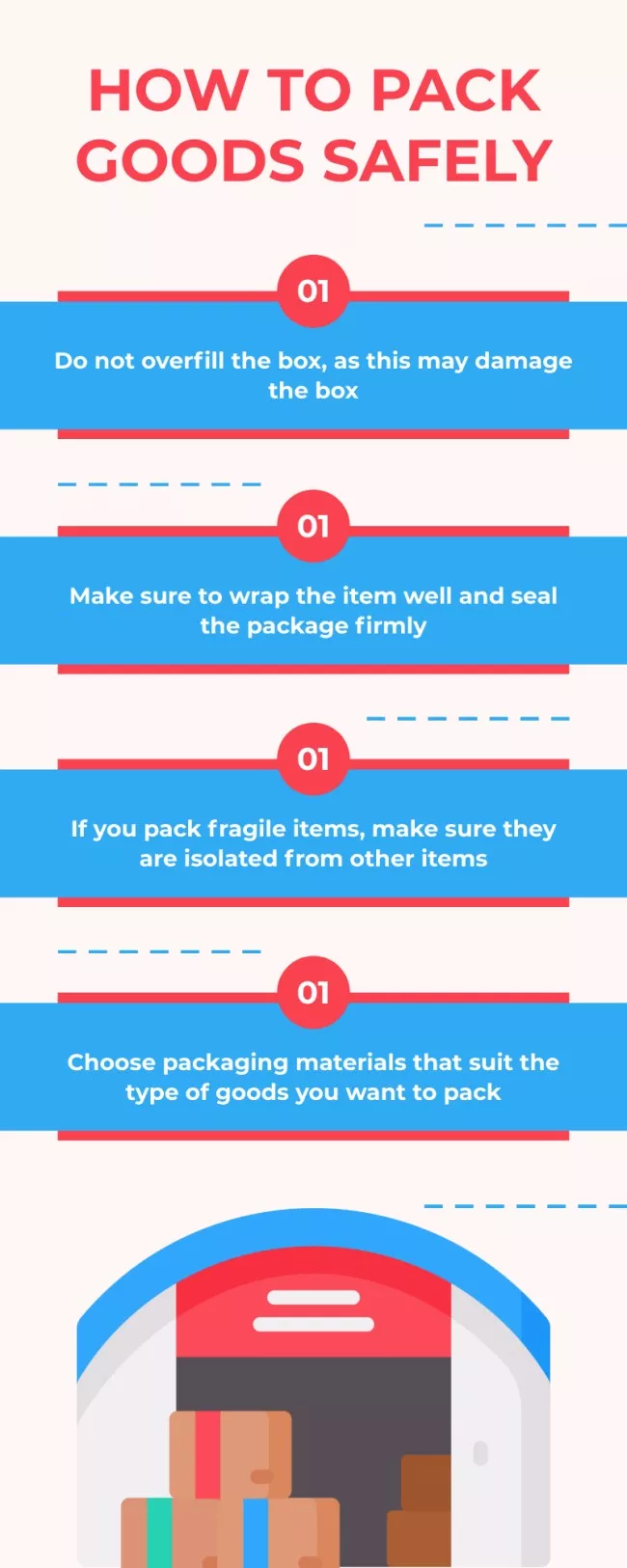 Tips How to Pack Goods Safely