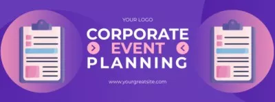 Vivid Advertising of Corporate Event Planning Services Facebook Covers