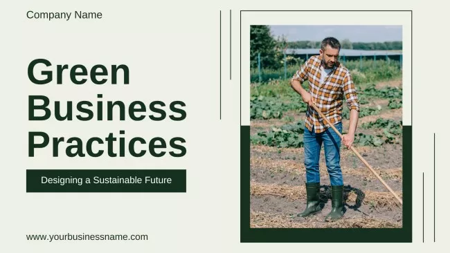Green Business Practices with Farmer