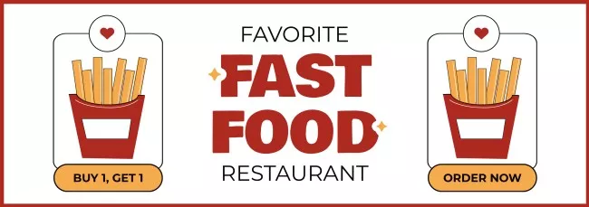 Ad of Favorite Fast Food Restaurant