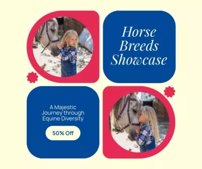 Majestic Horse Breeds Showcase At Half Price Facebook Photo Collage