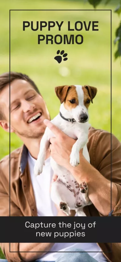 Lovely Puppy Promo With Stunning Russel Terrier Snapchat Geofilter