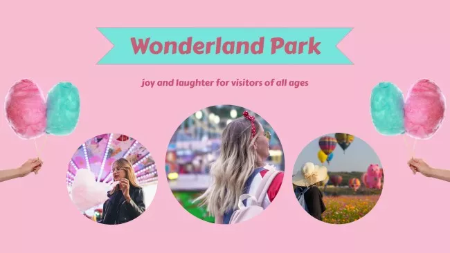 Fun-filled Wonderland Park Promotion With Slogan