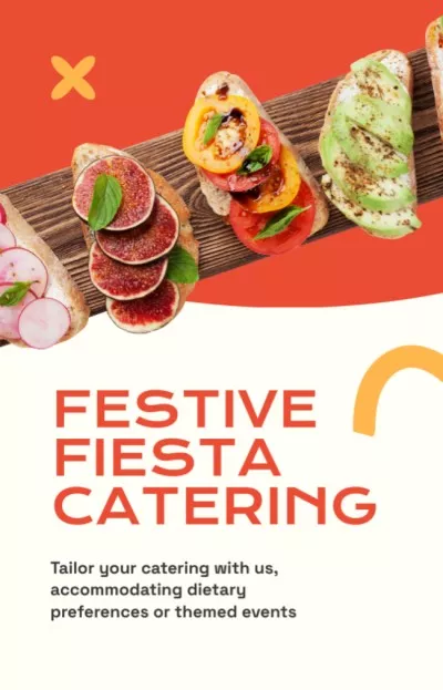 Festive Fiesta Catering Offer with Fresh Bruschetta IGTV Cover Maker