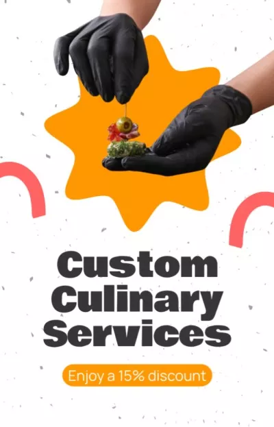 Custom Culinary Service with Exclusive Discount IGTV Cover Maker
