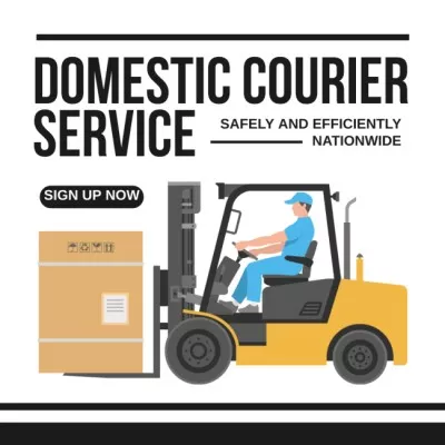 Courier Services Display Ads