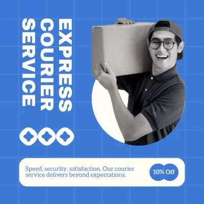 Courier Services Instagram Ads