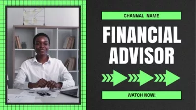 Experienced Financial Advisor Vlog Promotion YouTube Intro Maker