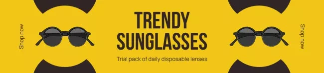 Sale on Trendy Round Shape Sunglasses