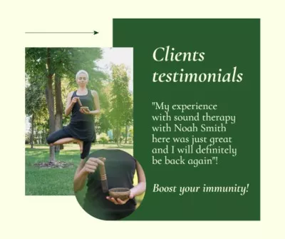 Client Feedback On Therapy And Alternative Healer Facebook Photo Collage