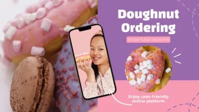 Doughnut Shops P Animated Graphics